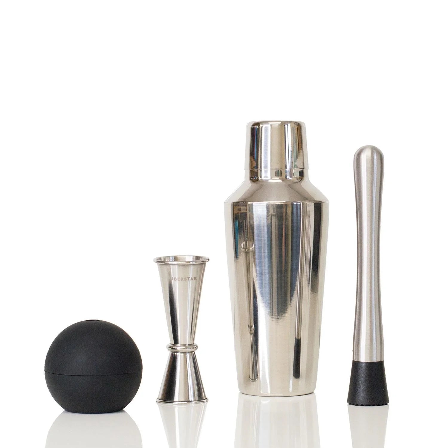 Cocktail Master Gift Set - Silver