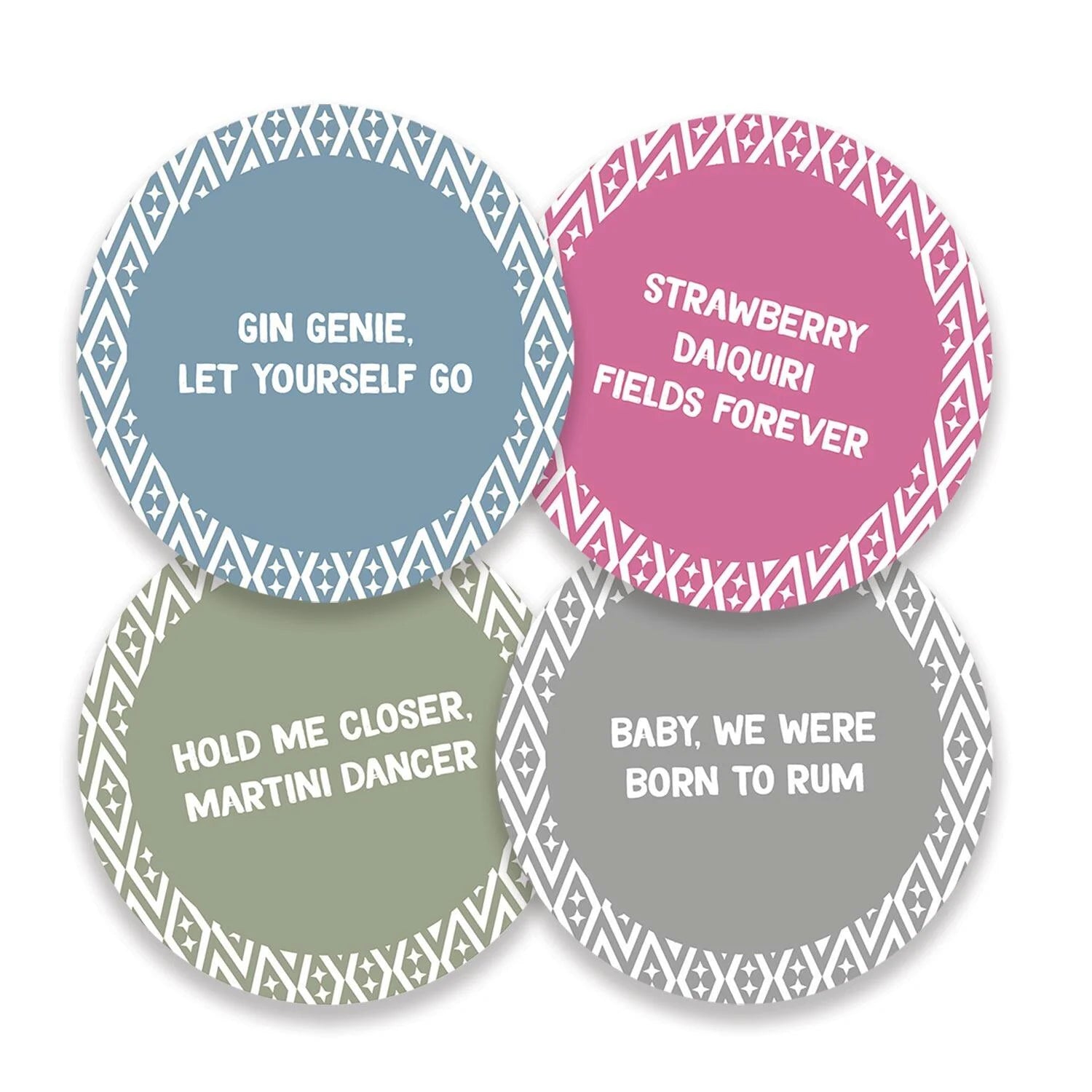 Cocktail Coasters (Set of 4) - Volume 2
