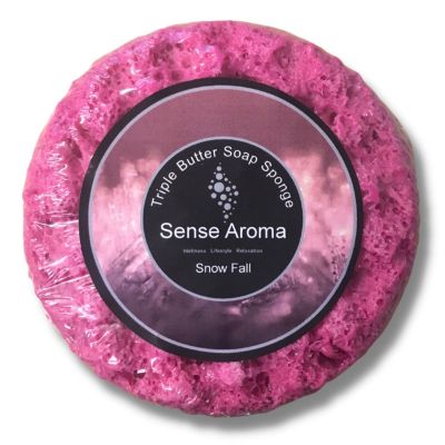 Snow Fall Soap Sponge - 200g