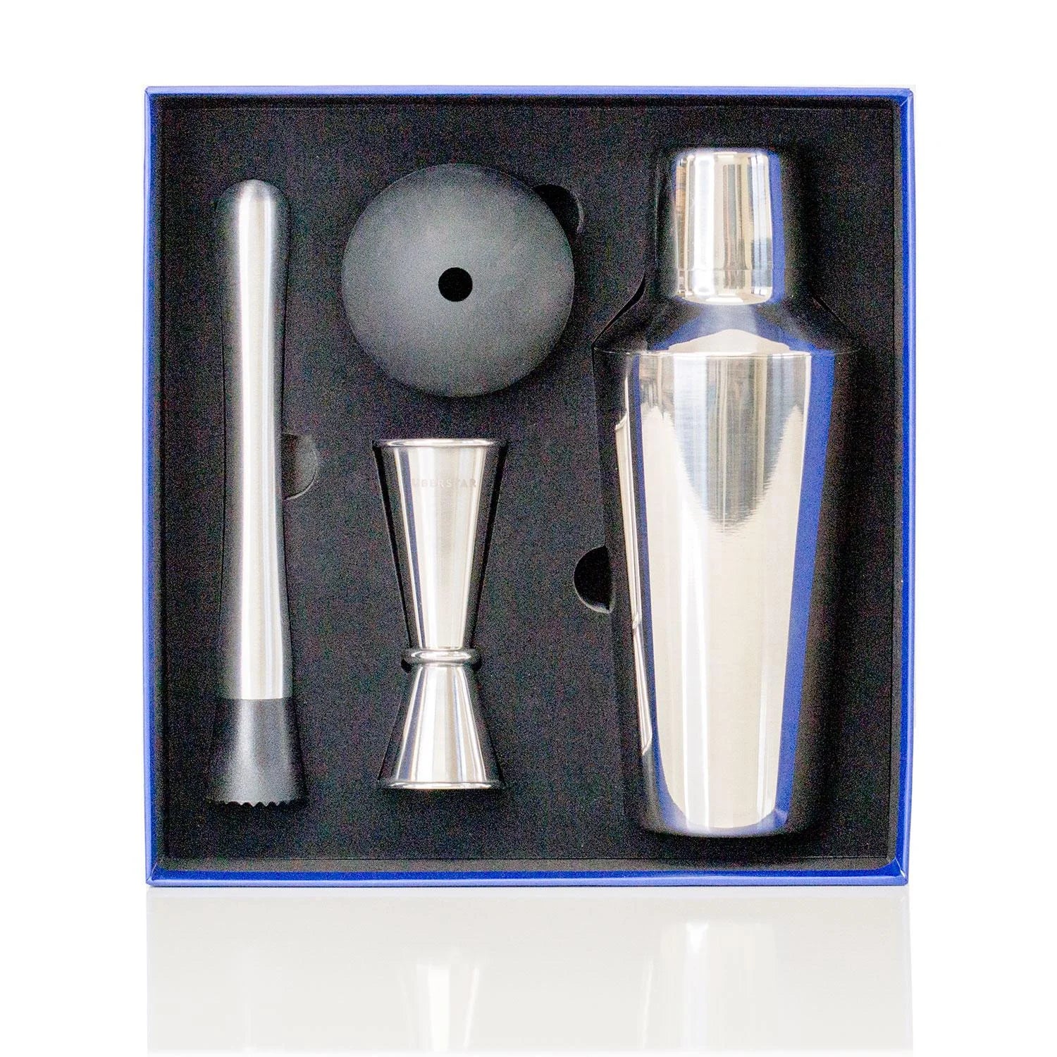 Cocktail Master Gift Set - Silver