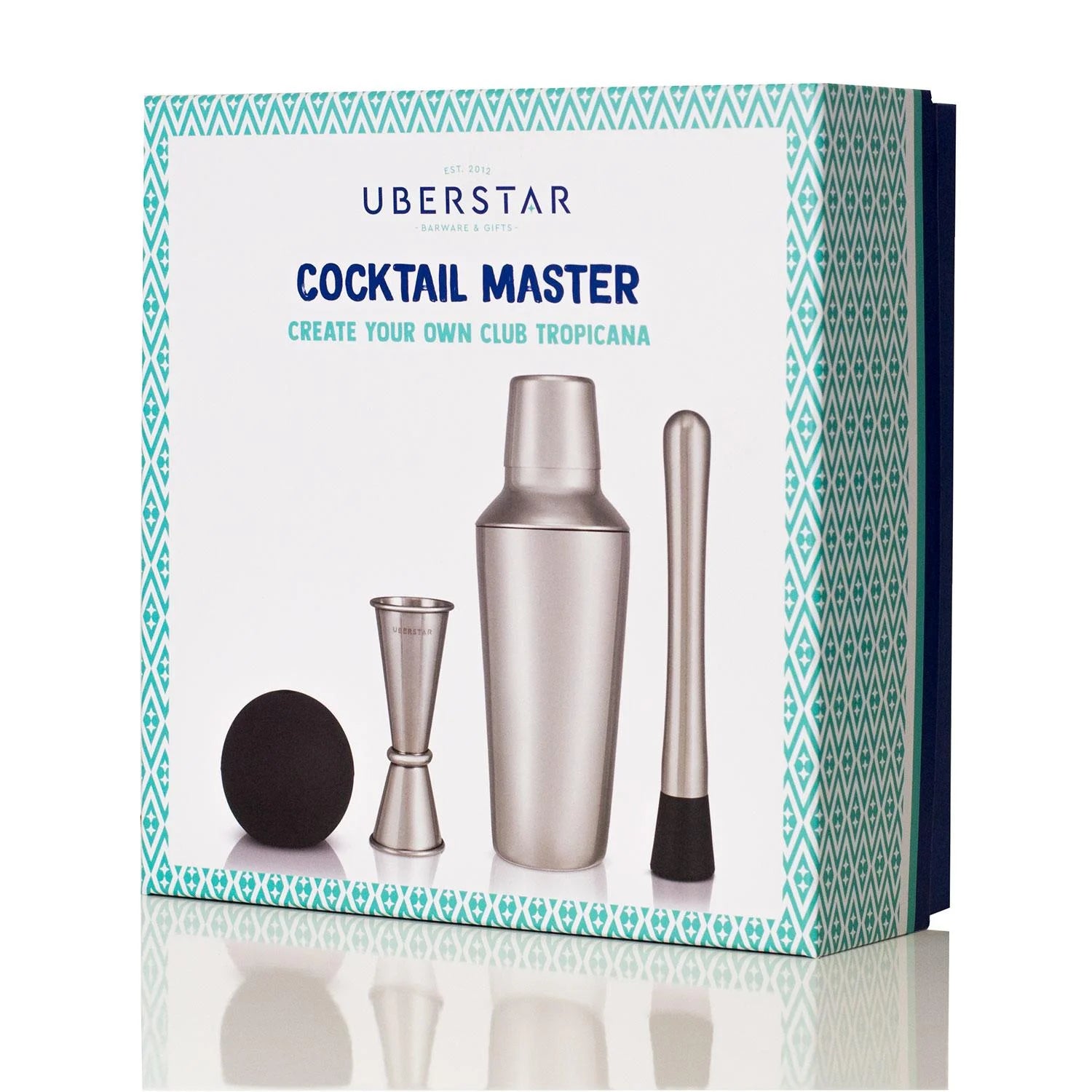 Cocktail Master Gift Set - Silver