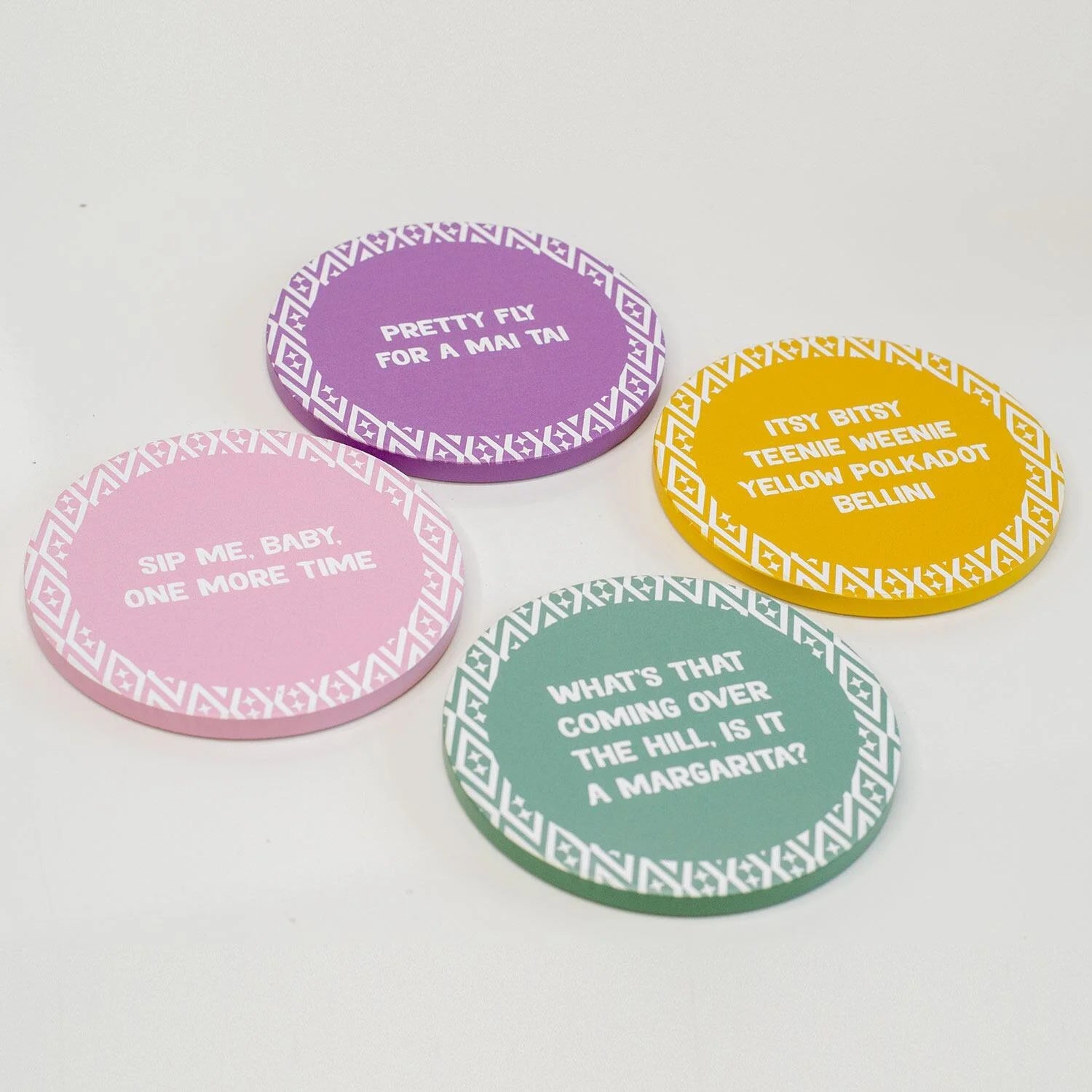 Cocktail Coasters (Set of 4) - Volume 1