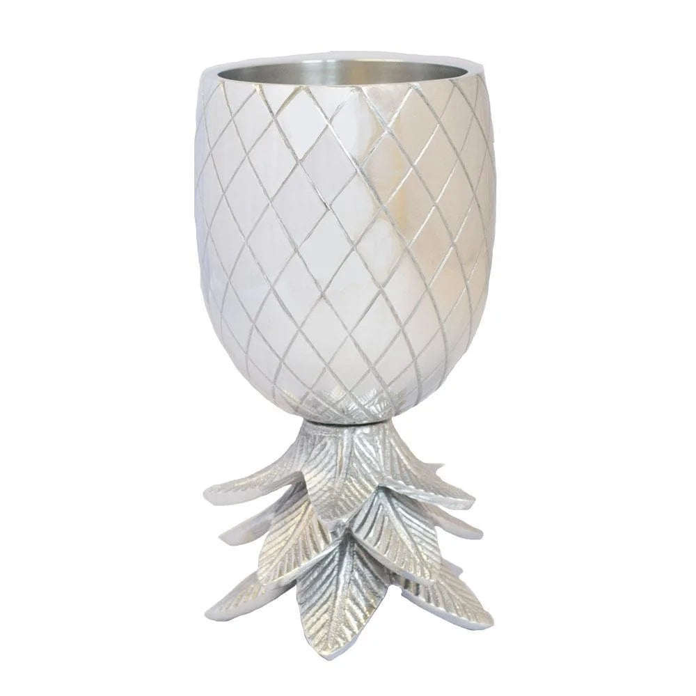 Pineapple Goblet - Silver