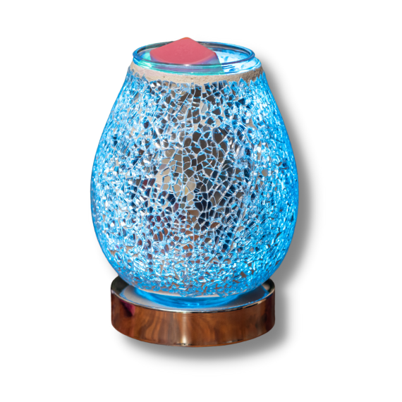 Mosaic Egg Colour Changing lamp