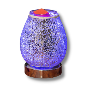 Mosaic Egg Colour Changing lamp