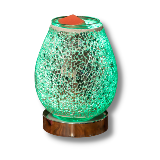 Mosaic Egg Colour Changing lamp