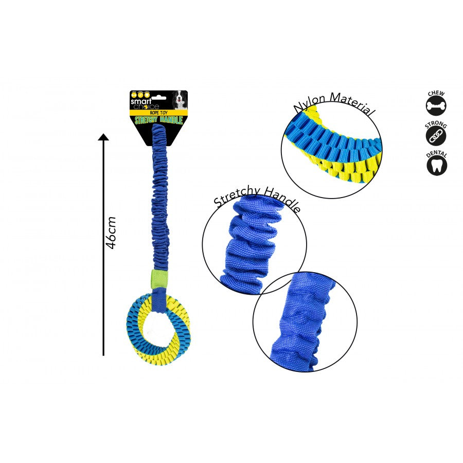 SMART CHOICE BUNGEE ROPE TWISTED TUG DOG TOY