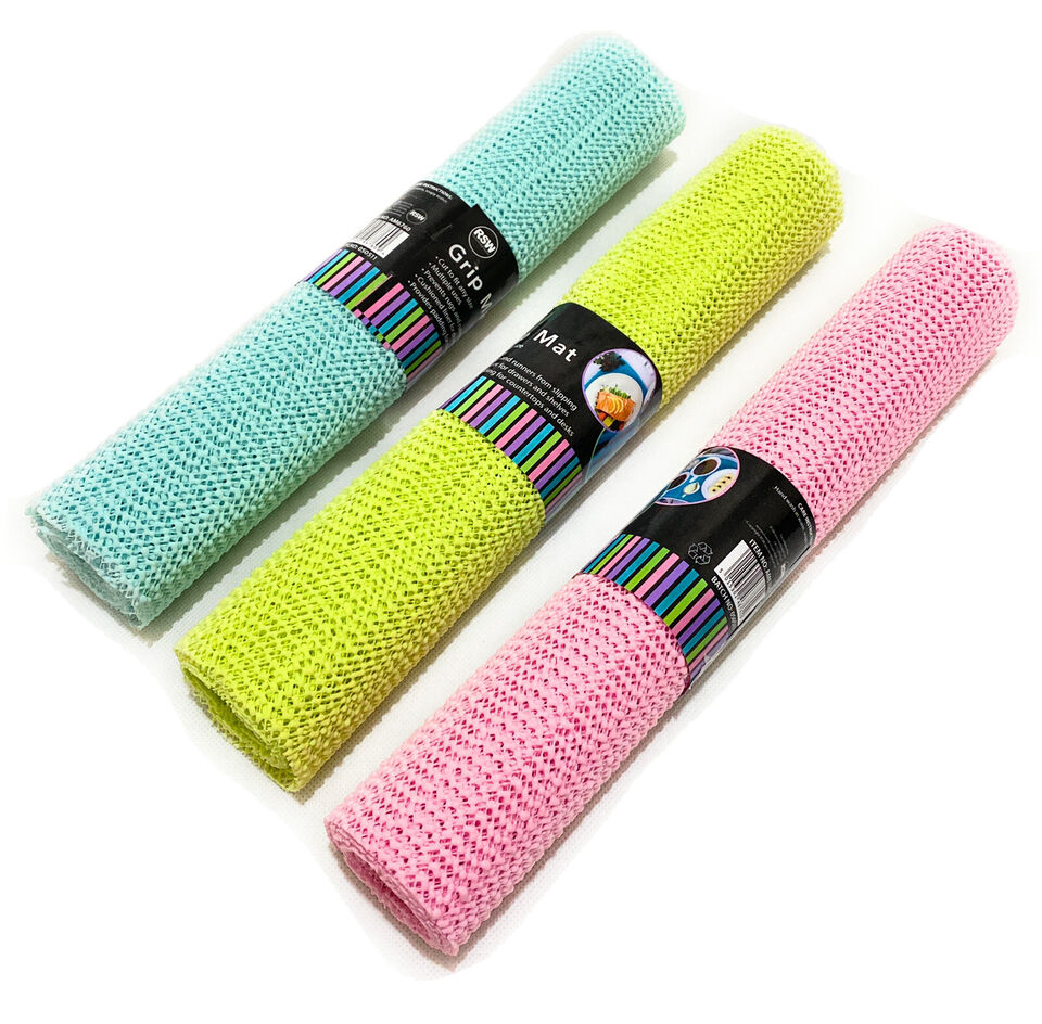 GRIP MAT 30X150CM 3 ASSORTED COLOURS